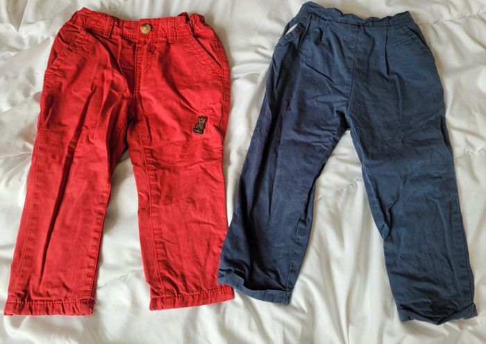 Lot de pantalons pour jouer dehors/changes - photo numéro 2