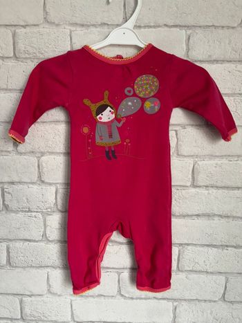 Grenouillère coton dpam taille 3 mois