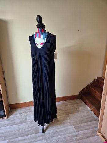Robe plissée