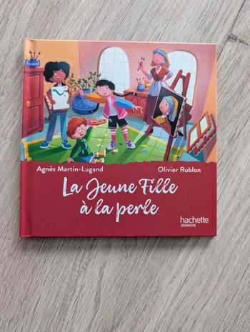 Livre mac do, la jeune fille à la perle