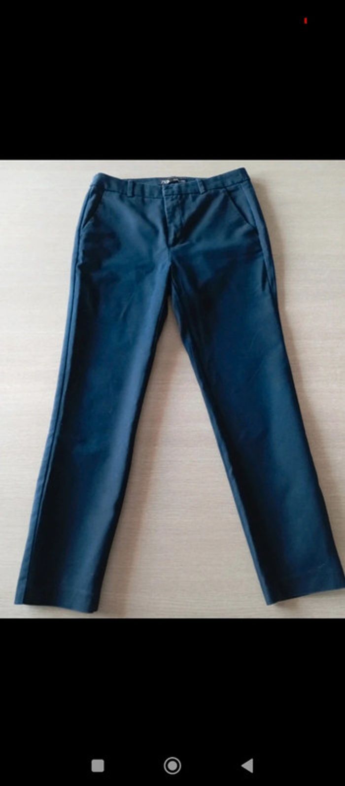 Pantalon style chino Zara - photo numéro 3