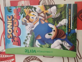 Livre Bibliothèque Verte Sonic Boom