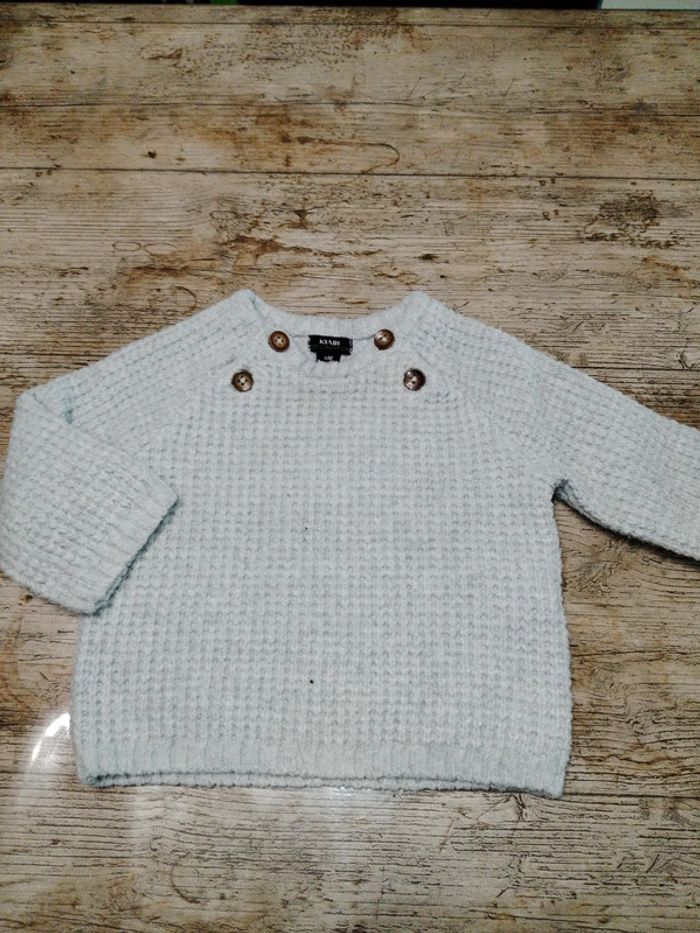Joli pull garçon 6 mois 68 cm - photo numéro 2