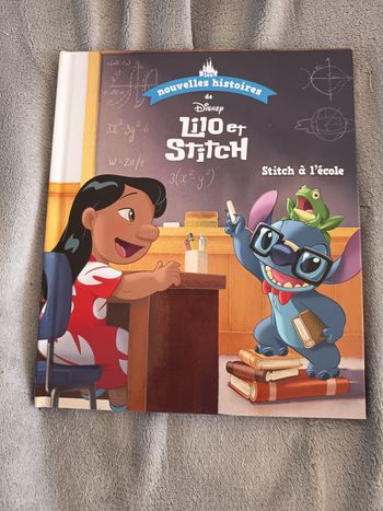 Livre Lilo et Stitch Retour a l'ecole