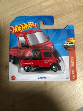 Miniature hot wheels mighty K