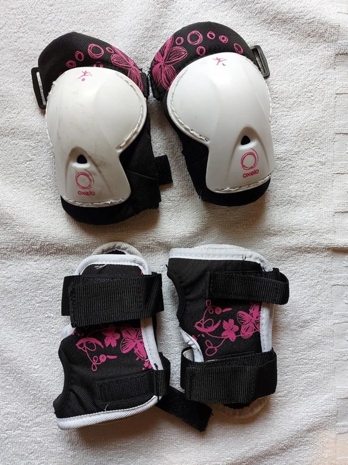 Protège coudes et mains oxelo xs 25-50 kg