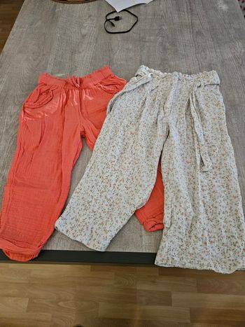 Lot de 2 pantalons légers