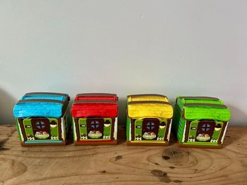 4 mini maisons surprise Klorofil neuves sous blister ! 