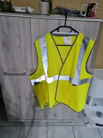 Gilet de sécurité fluorescent