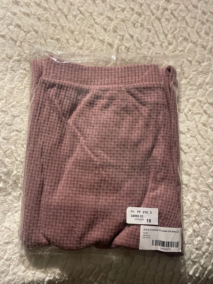 ensemble Linsvosges pyjama en maille femme - photo numéro 2