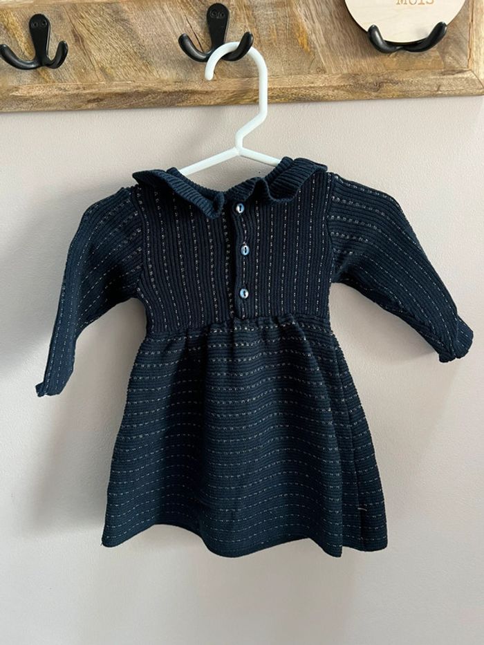 Robe hiver marine 3 mois - photo numéro 4