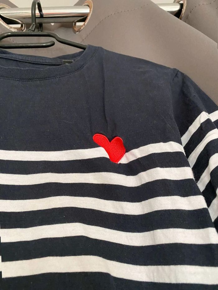 Tee shirt rayé - photo numéro 5