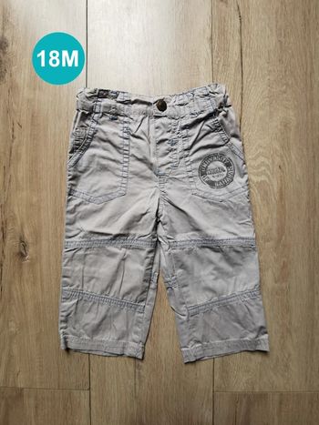 Pantalon léger beige Prends ton Pouce 18 mois