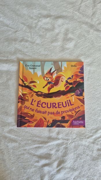 Livre " L'écureuil qui ne faisait pas de provisions "