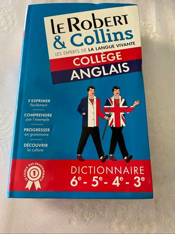 Dictionnaire Collège Anglais