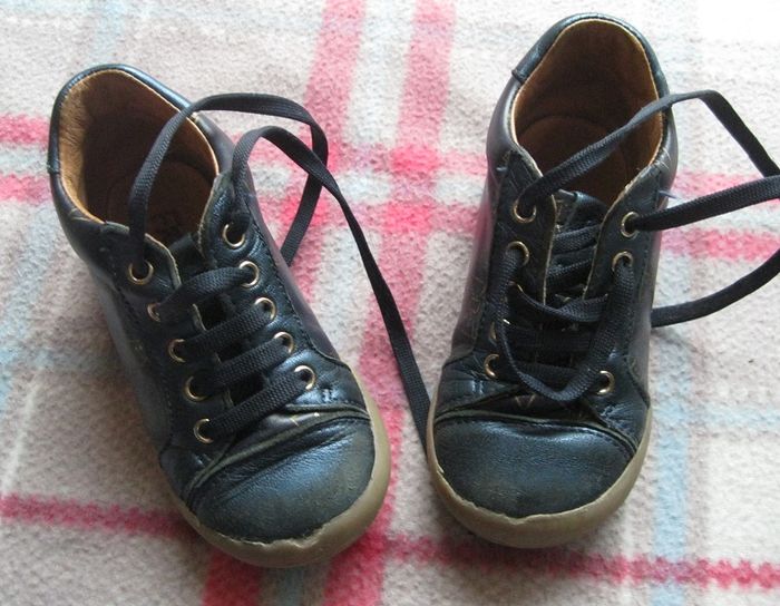 Chaussures bleu marine Romagnoli 22 - photo numéro 3