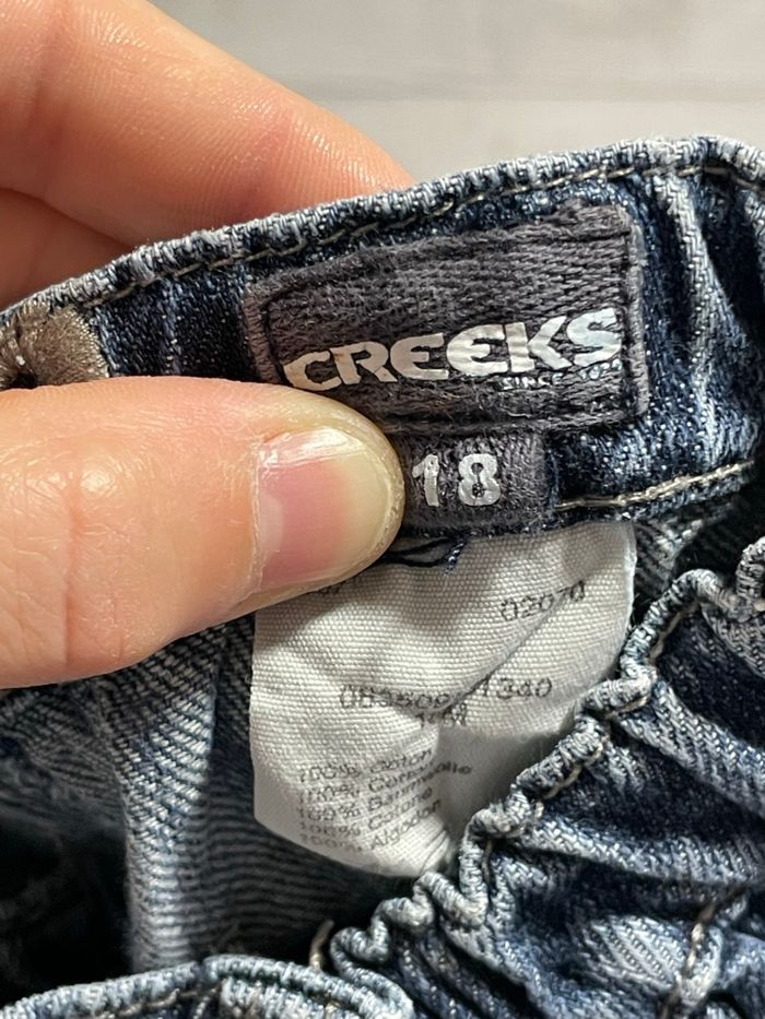 Creeks - Jean - bleu use d’origine - 18 mois - photo numéro 4