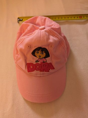Casquette Dora casquette rose fille taille 46