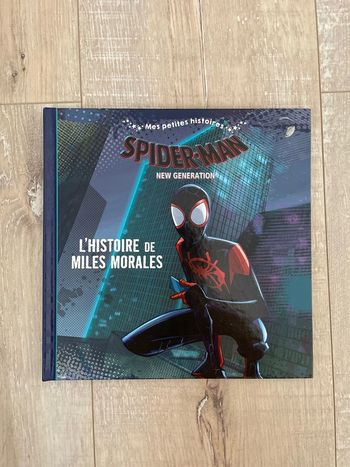 Livre L’histoire de miles Morales Spiderman New Generation