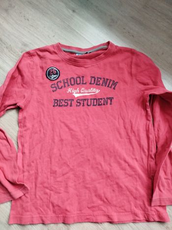 Tee-shirt manches longues garçon 10 ans