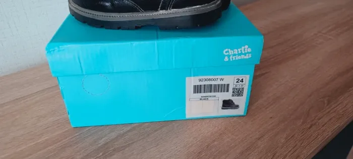 Bottines noires garçon taille 24 - photo numéro 11