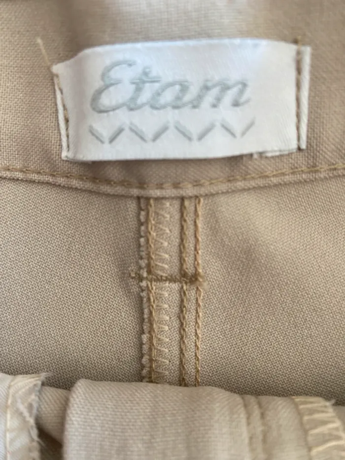 Short vintage beige - photo numéro 3