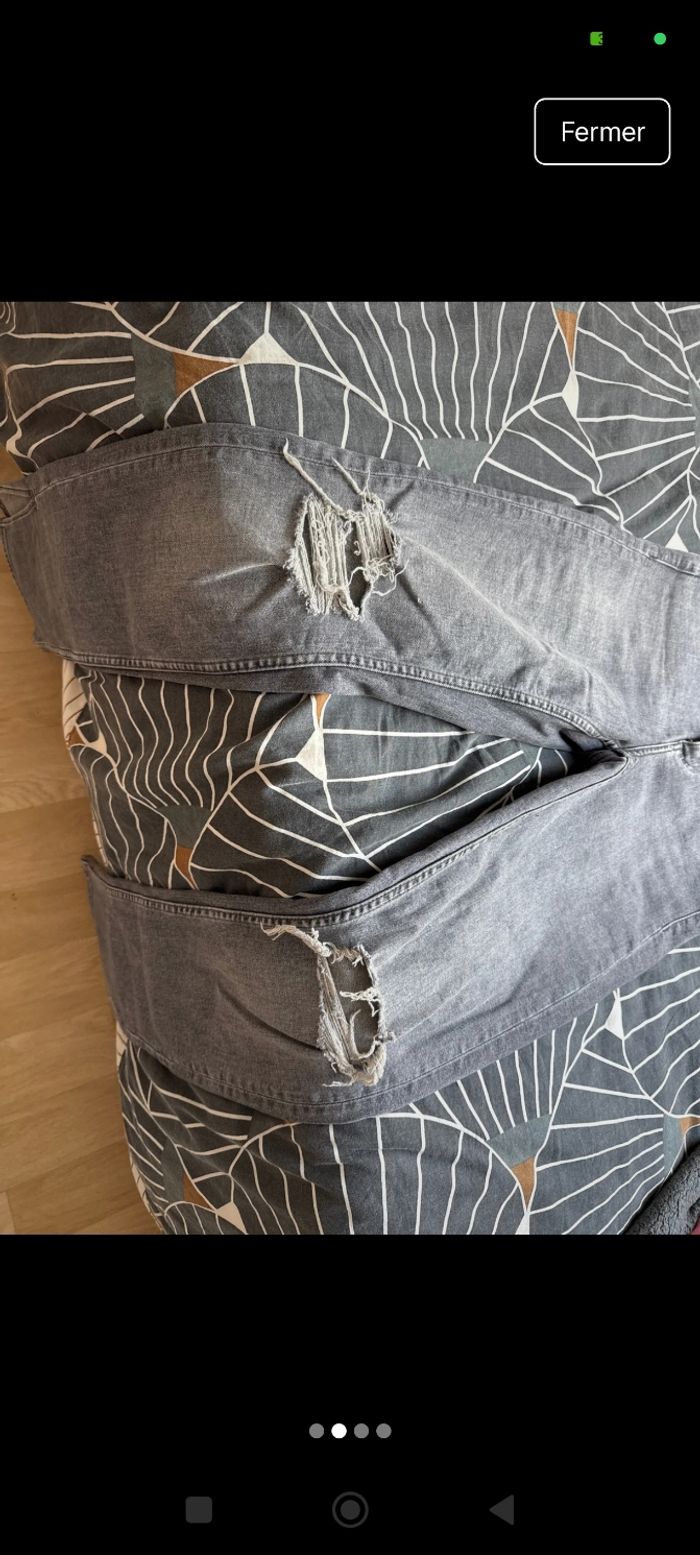 Jean fente - photo numéro 2