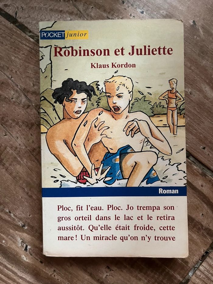 Livre Robinson et Juliette Klaus Kordon