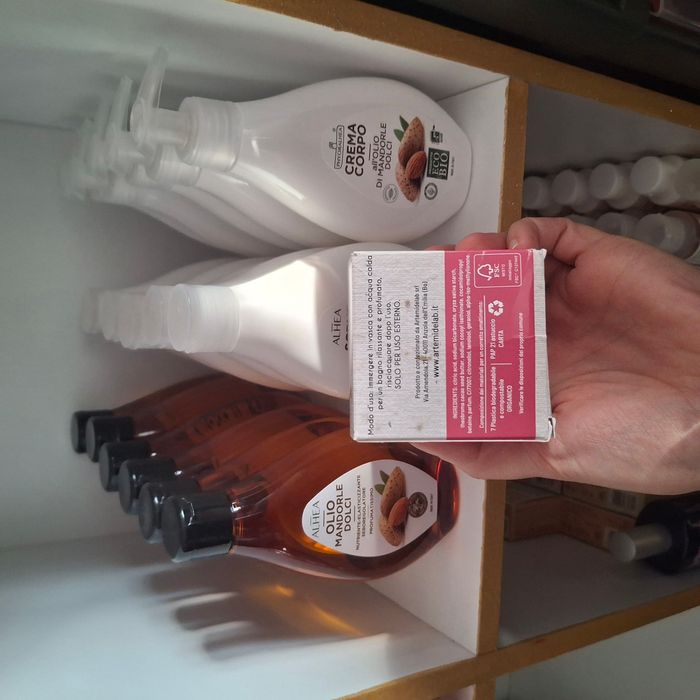 Lot 4 bombes de bain artisanales XXL (140 g l’unité) - Cassées - Parfum rose - Artemidelab - photo numéro 7