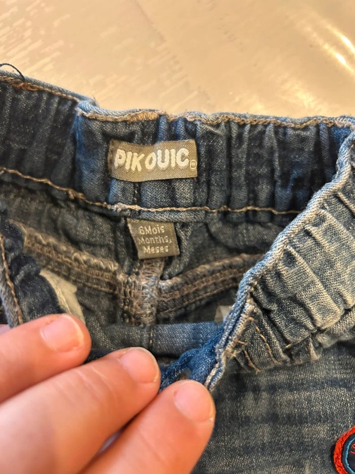 Lot 6 jeans bébé garçon 6 mois - photo numéro 6