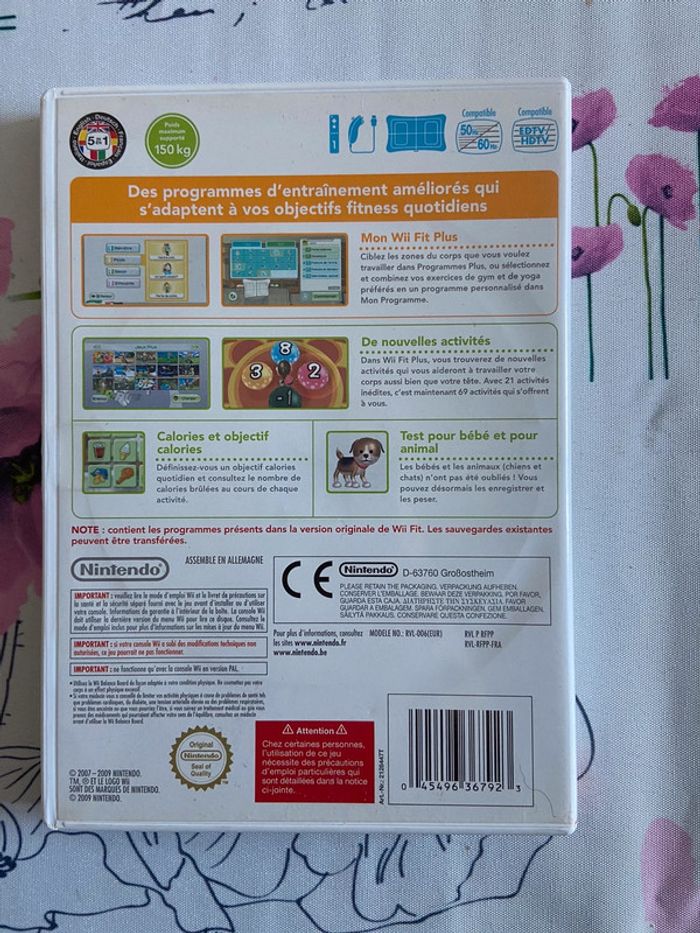 Jeu Wii fit plus - photo numéro 4