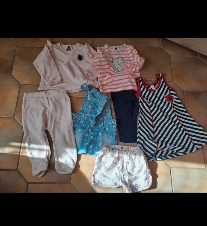 Lot vêtements fille 18 mois