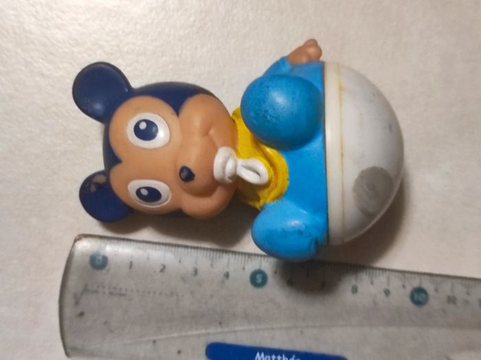 figurine bébé culbuto mickey pouet - photo numéro 5