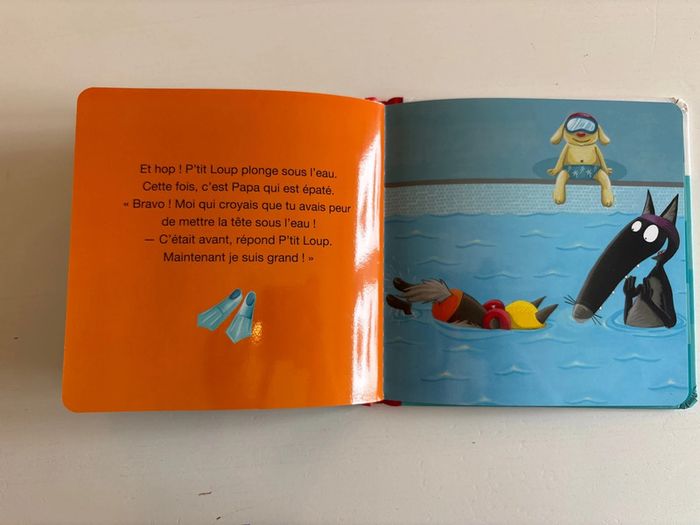 Livre p’tit loup va à la piscine - photo numéro 14