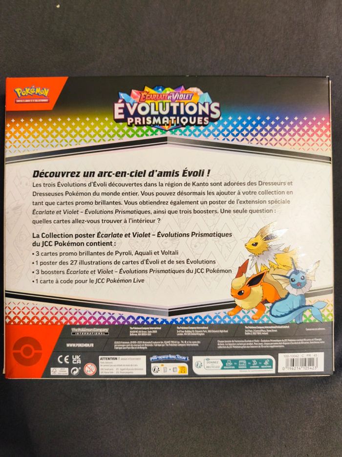 Coffret poster évolutions prismatiques - photo numéro 2