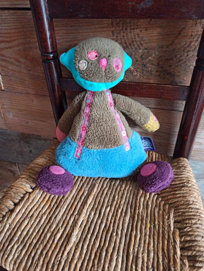 peluche famille petitpas moulin roty tbe - photo numéro 2