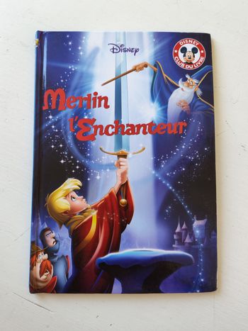 Livre Disney Merlin l’Enchanteur – Hachette 📚✨