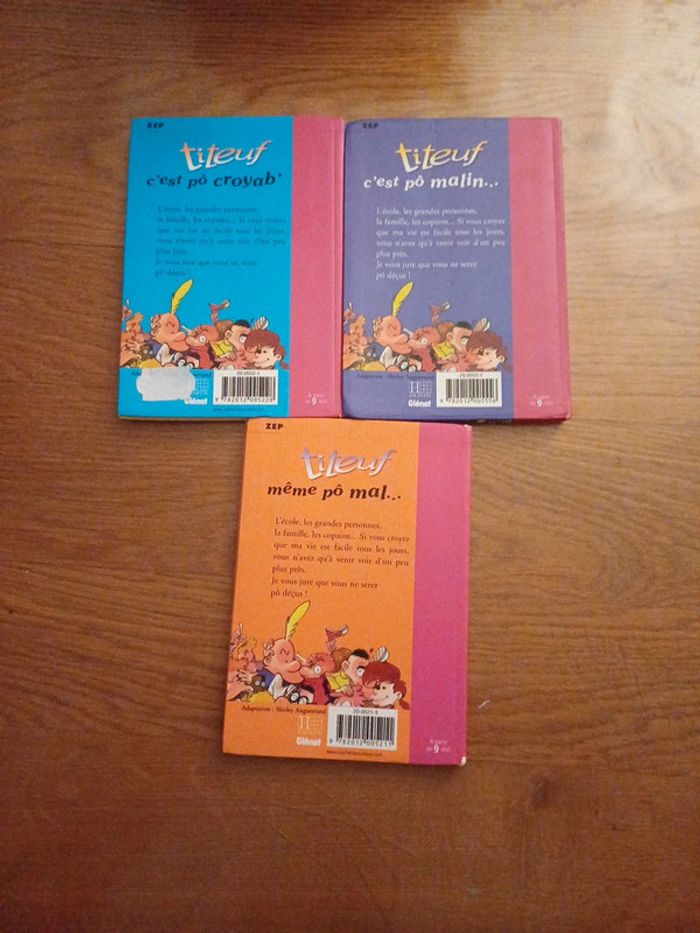 Lot de 3 livres Titeuf - photo numéro 2