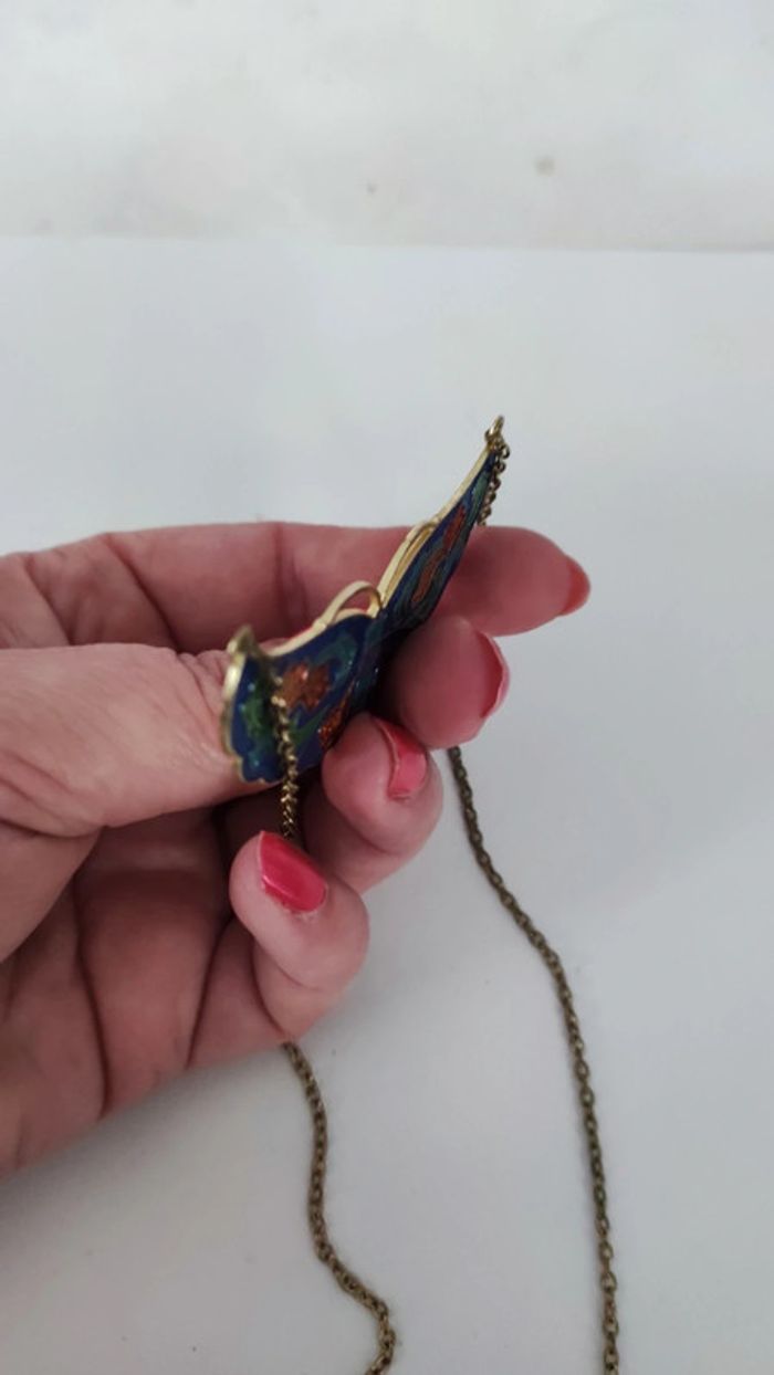 Collier papillon vintage - photo numéro 10