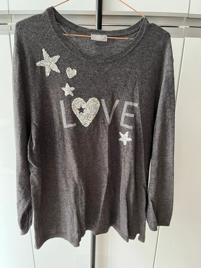 Pull gris