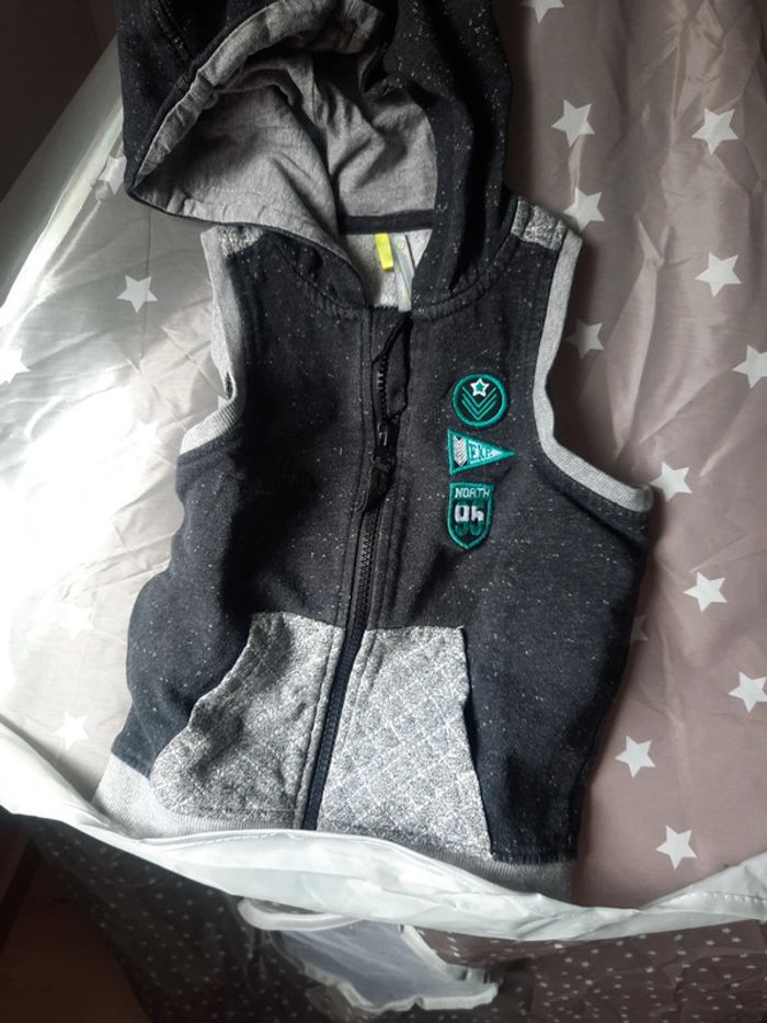 Gilet sans manches orchestra 3 ans