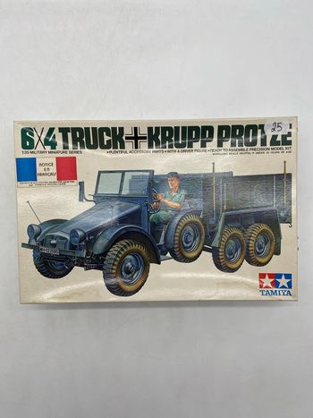 Maquette Tamiya 6x4 Truck Krupp protze