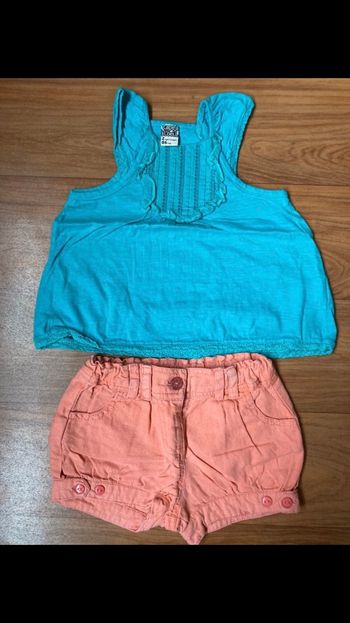 Ensemble short et t-shirt Tape à l’œil 2 ans