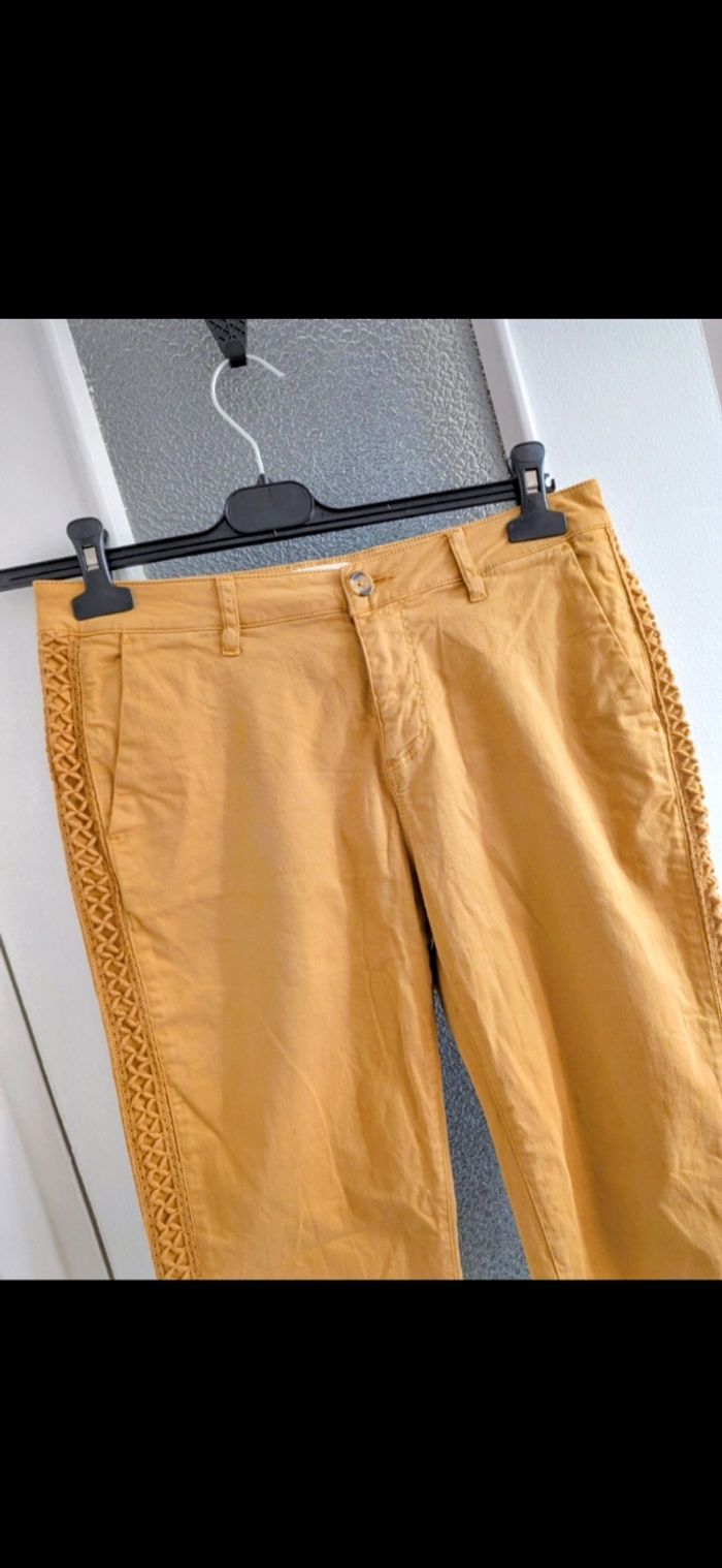 Pantalon chino moutarde labdip