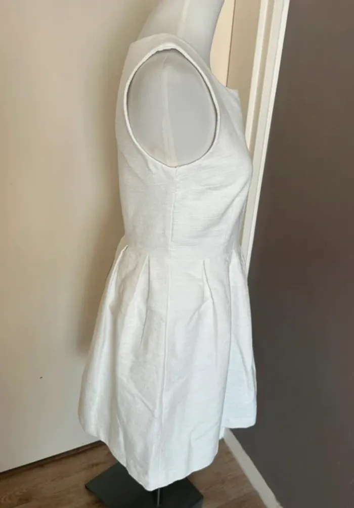 Monoprix, robe blanche, femme, taille 40 - photo numéro 7