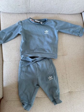 Ensemble Adidas bleu bébé garçon 9mois