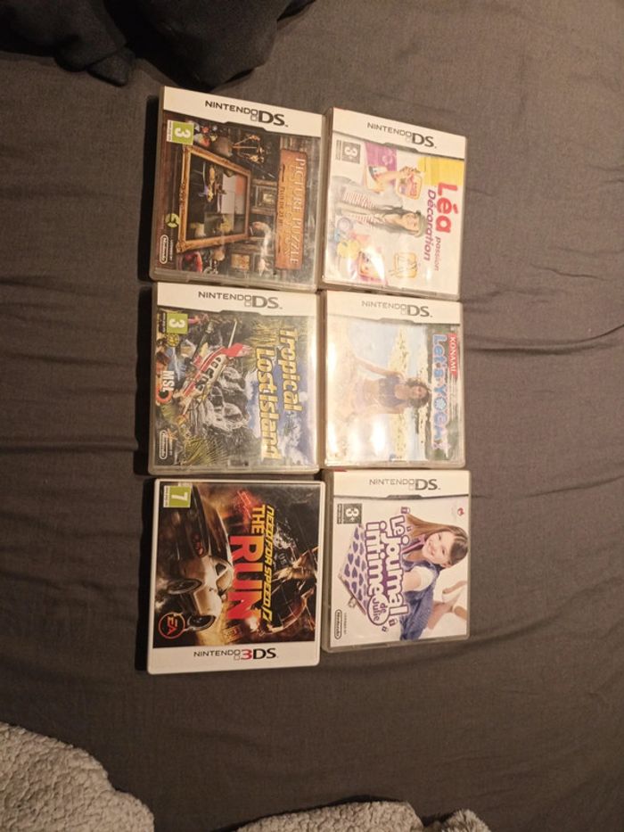 Lot jeux de Nintendo DS