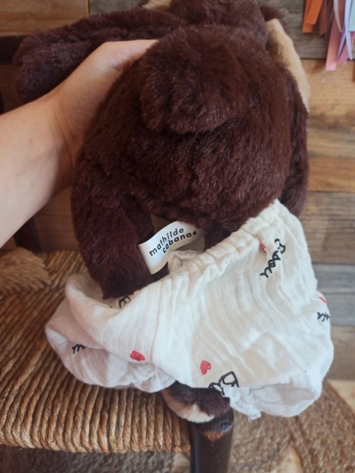 peluche lapin Mathilde Cabanes tbe - photo numéro 5