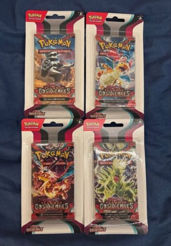 Artset pokémon flammes obsidiennes