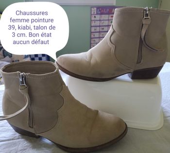 Bottines pointure 39